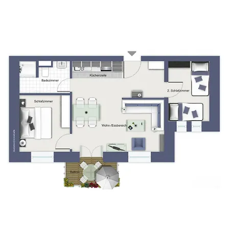 Haus Am Park 21 Apartment